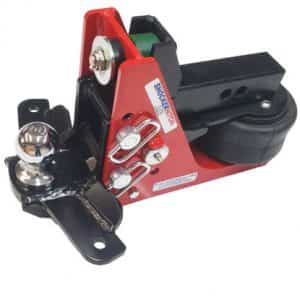 Shocker Air Receiver Hitch System - Sway Control Drop Ball Mount