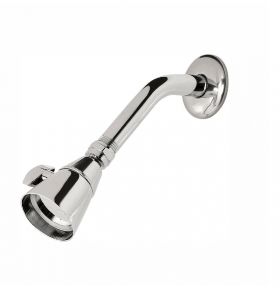 Glacier Bay 188 825 2-Spray 2.2 in. Single Wall Mount Fixed Adjustable Shower Head in Chrome