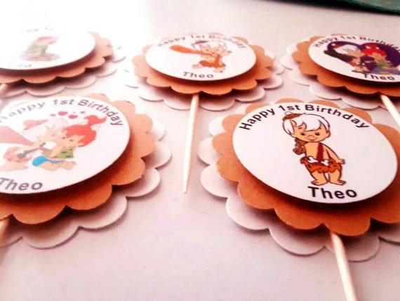pebbles-and-bam-bam-flinstones-personalized-cupcake-toppers-birthday-party