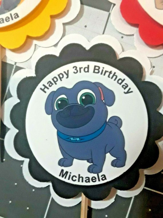 puppy-dog-pals-personalized-cupcake-toppers-birthday-party-handmade-baby-shower