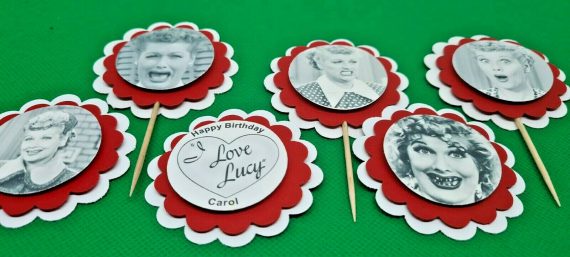 i-love-lucy-party-personalized-cupcake-toppers-12-birthday-retirement