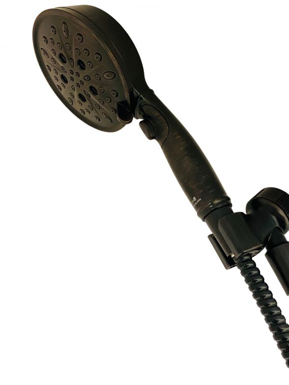 delta-75723rb-7-spray-5-in-single-wall-mount-handheld-shower-head-in-spotshield-venetian-bronze