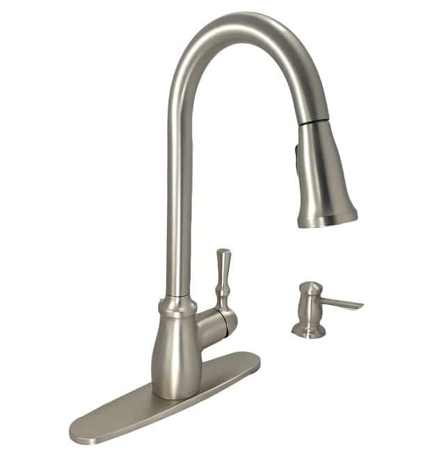 87808SRS for sale online Moen Fieldstone Single Handle Kitchen Faucet 
