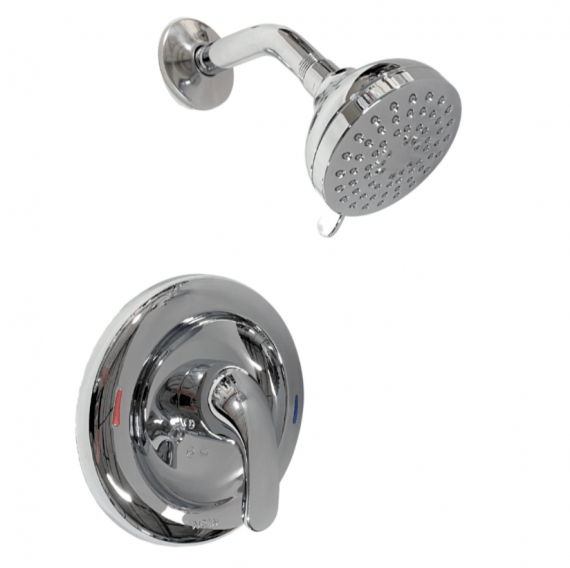 MOEN Adler 82604 Single-Handle 4-Spray Shower Faucet with Valve in Chrome