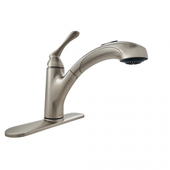 Moen Banbury-87017SRS-Single-Handle Pull-Out Sprayer Kitchen Faucet
