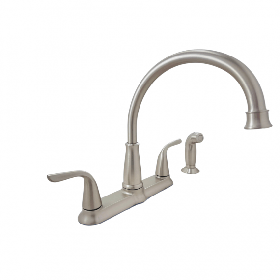 Moen-87102SRS-Brecklyn 2-Handle Standard Kitchen Faucet