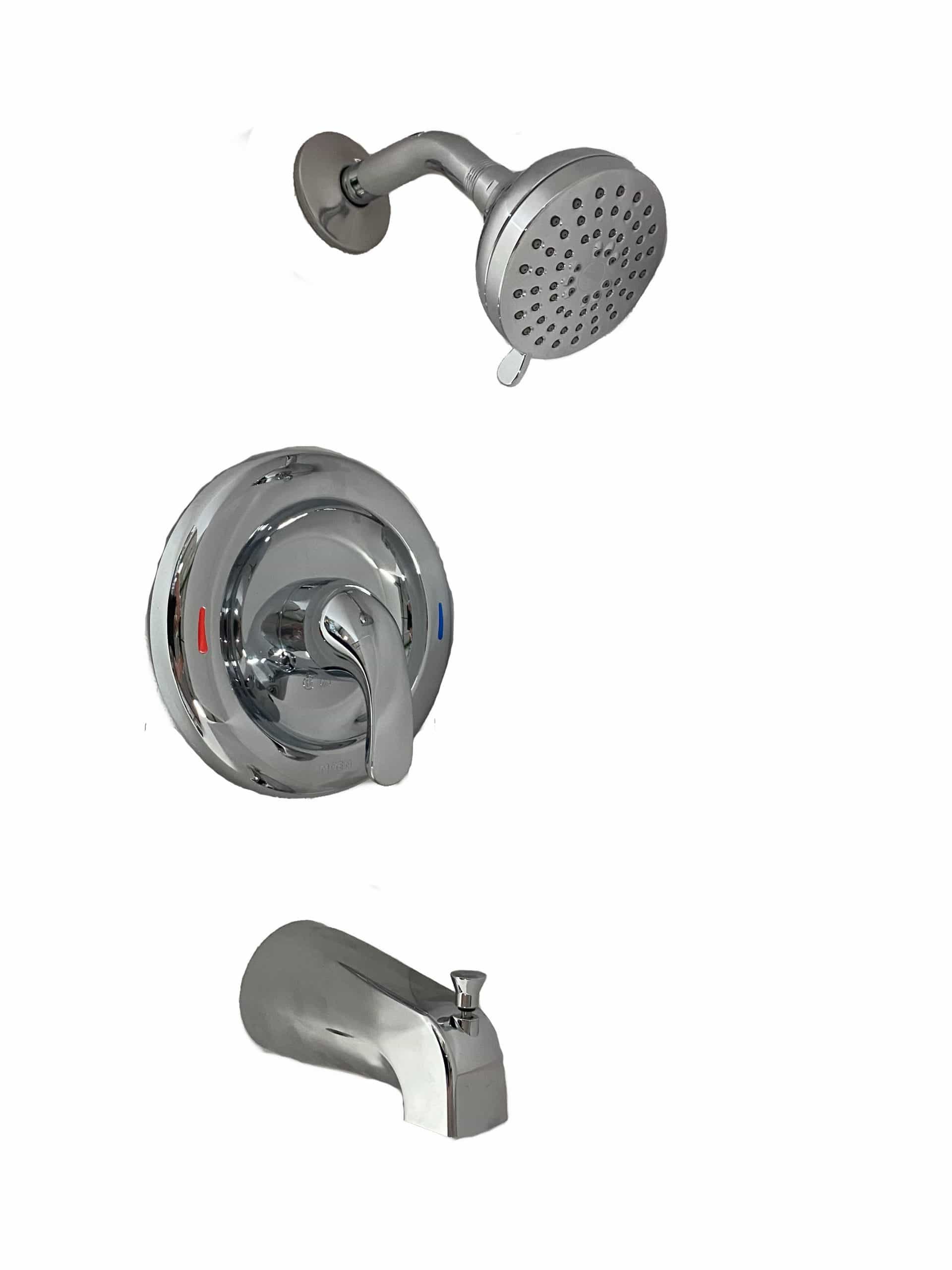 MOEN Adler Single-Handle 4-Spray Tub and Shower Faucet