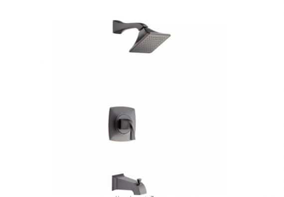 Glacier Bay Leary Curve 1003 421 141 Single-Handle 1-Spray Tub and Shower Faucet in Bronze (Valve Included)