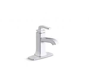 KOHLER Rubicon R76214-4D-CP Single Hole Single-Handle Bathroom Faucet in Polished Chrome