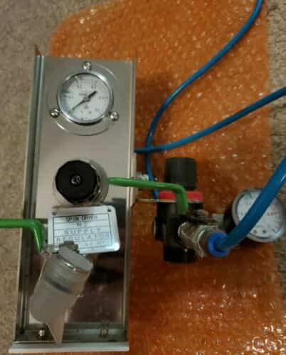 SRD-Semitool Spin Rinse Dryer supply regulator panel