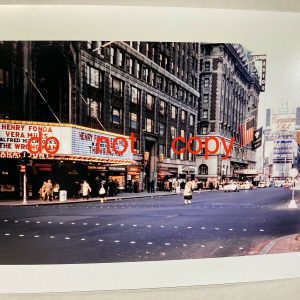 1957 Paramount Theater Fonda Hitchcock The Wrong Man Times Square NYC Photo 8x10