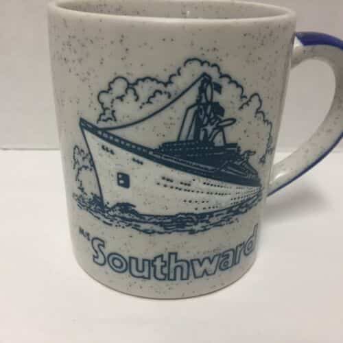 M S Southward Coffee Mug Norwegian Cruise Line Vintage