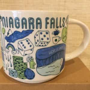 Starbucks Niagara Falls Coffee Mug Been There Honeymoon Capitol Rainbow Br