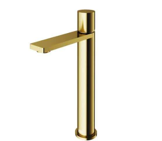 VIGO Gotham VG03029MG Single Hole Single-Handle Vessel Bathroom Faucet in Matte Gold