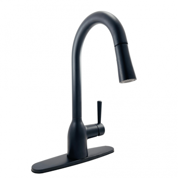 Adler - 87233BL - One-Handle Pull-Down Sprayer Kitchen Faucet