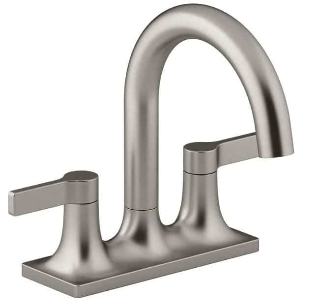 Kohler R227974DBN Venza 4 in. Centerset 2Handle Bathroom Faucet in