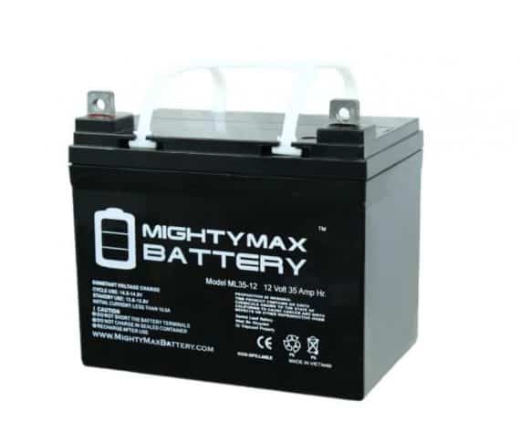 MIGHTY MAX BATTERY ML35-12 12-Volt 35 Ah Sealed Lead Acid (SLA) Rechargeable Battery