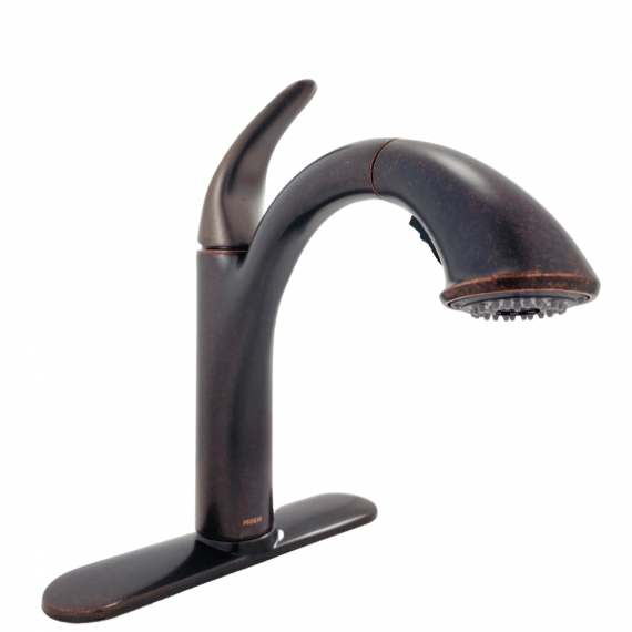 MOEN 7545ORB Camerist SingleHandle PullOut Sprayer Kitchen Faucet in OilRubbed Bronze