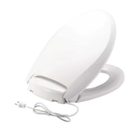 Radiance H1900NL 000 Radiance Heated Elongated Closed Front Toilet Seat in White