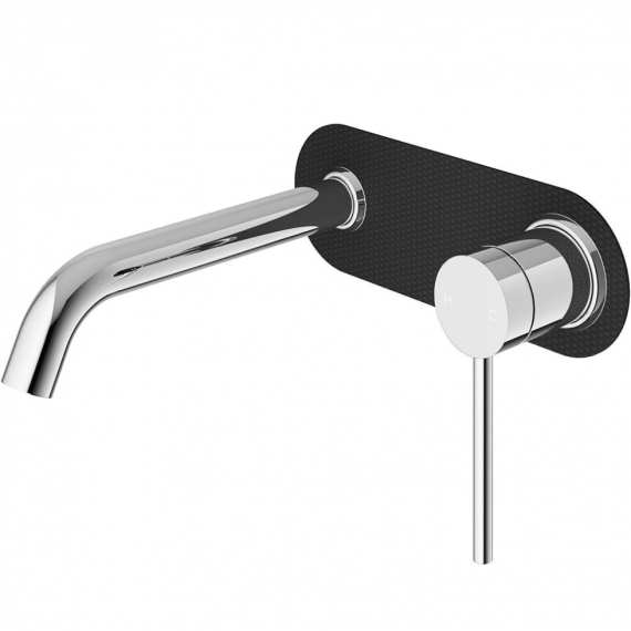 VIGO Lenox cFiber VG05006CH Single-Handle Wall Mount Bathroom Faucet in Chrome