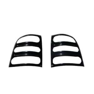 1994-2004 S10/Sonoma/96-00 Hombre Slotted Taillight Covers-Black