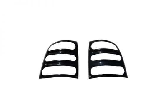 1994-2004 S10/Sonoma/96-00 Hombre Slotted Taillight Covers-Black
