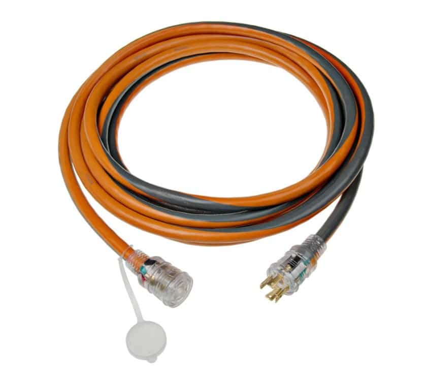RIDGID 711 575 25 ft. 10/4-Gauge Generator Cord