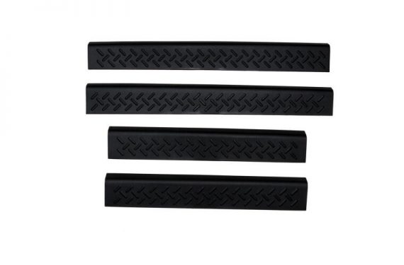2004-2008 F150 Custom Front And Rear Stepshield-Black