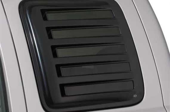 1998-2011 Ranger/1998-2007 Mazda B-Series Rear Side Window Cover-Aeroshade-Smoke