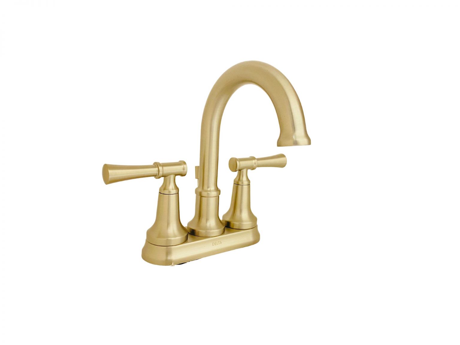 Delta 25747LFSP Chamberlain 4 in. Centerset 2Handle Bathroom Faucet