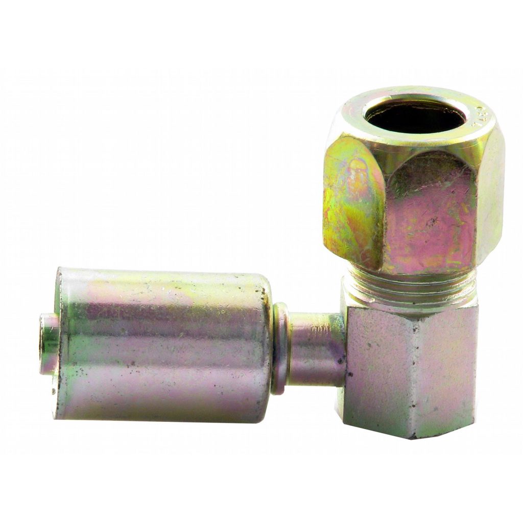 Air conditioning compression fittings