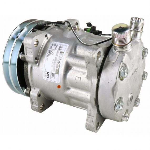 ag-chem-sprayer-genuine-sanden-sd7h15hd-compressor-w-2-groove-clutch-air-conditioner
