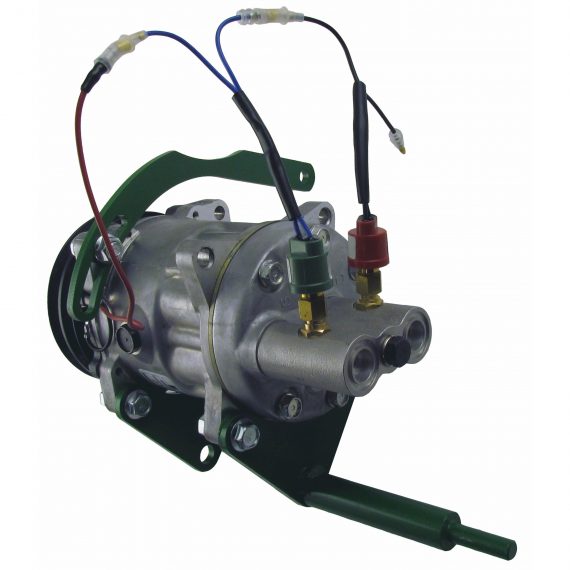 john-deere-combine-compressor-conversion-kit-delco-a6-to-sanden-w-dual-switch-air-conditioner