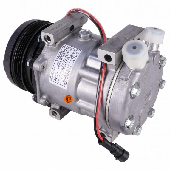 new-holland-tractor-sanden-style-sd7h15-compressor-w-4-groove-clutch-air-conditioner