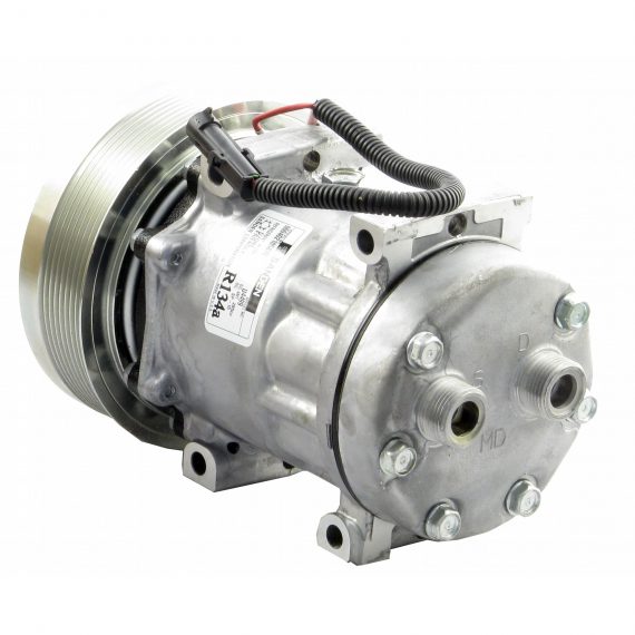 new-holland-tractor-sanden-sd7h15-compressor-w-8-groove-clutch-air-conditioner