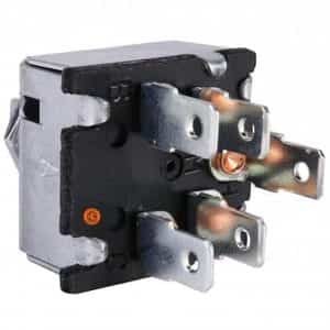 Case Wheel Loader Blower Switch, w/ Resistors-Air Conditioner