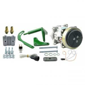 John Deere Combine Compressor Conversion Kit, Delco A6 to Sanden, w/ Single Switch - Air Conditioner