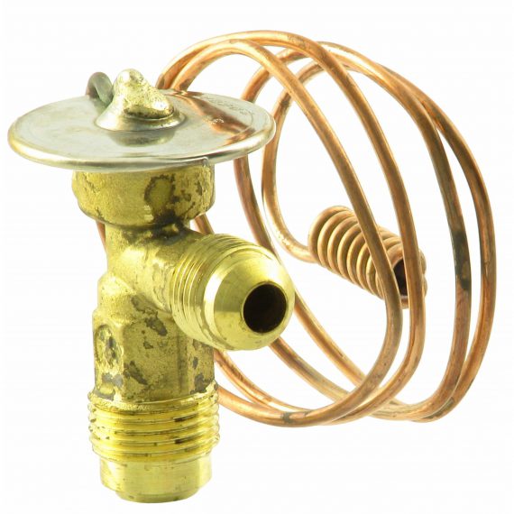 John Deere Cotton Stripper Expansion Valve, Right Angle, Internally Equalized - Air Conditioner