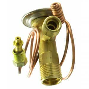 John Deere Windrower Expansion Valve, Right Angle, Externally Equalized - Air Conditioner