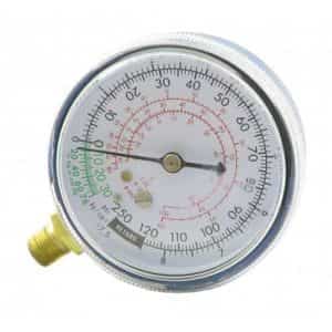 Low Side Replacement Gauge, R12, Blue-Air Conditioner