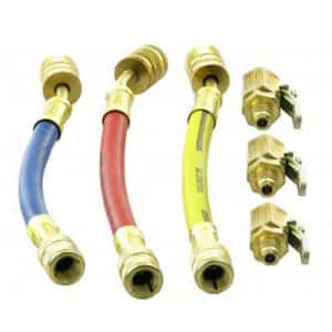 R12 to Freeze 12 Chargining Hose Conversion Kit-Air Conditioner