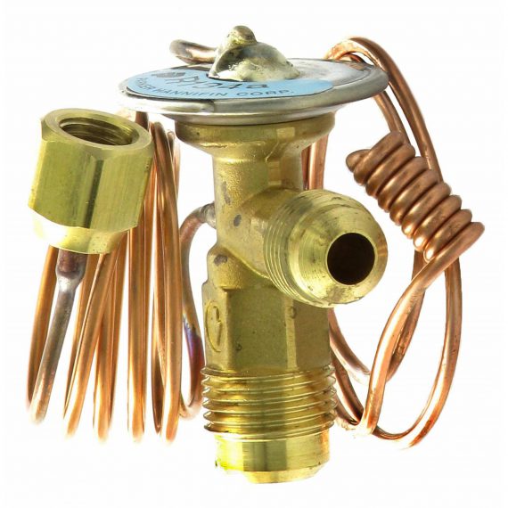 White Combine Expansion Valve, Right Angle, Externally Equalized - Air Conditioner