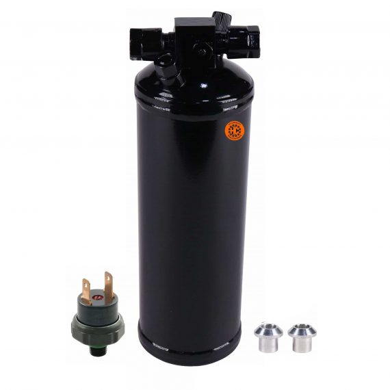 Ag-Chem Sprayer Receiver Drier, w/ Low Pressure Switch - Air Conditioner