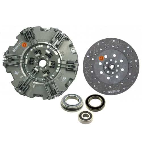 Case IH Tractor 12-1/4″ Dual Stage Clutch Kit, w/ Bearings – New – F5189875N KIT