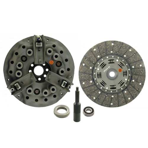 Ford Tractor 11″ Dual Stage Clutch Kit, w/ 10 Spline Transmission Disc, Bearings & Alignment Tool – New – FD802AA KIT