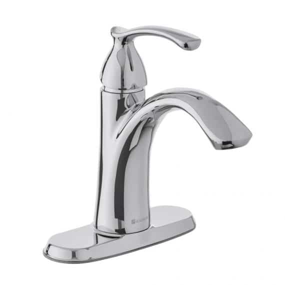 Glacier Bay Edgewood 1003 010 613 Single Hole Single-Handle High-Arc Bathroom Faucet in Chrome