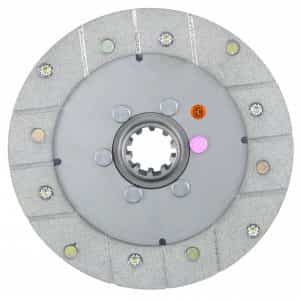 Massey Ferguson Combine 9″ Transmission Disc, Full Metallic, w/ 1-3/8″ 10 Spline Hub – New – M1046382