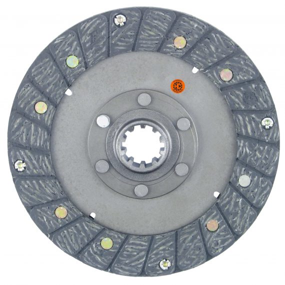 Massey Ferguson Combine 8″ Transmission Disc, Woven, w/ 1-1/4″ 10 Spline Hub – New – M1024404