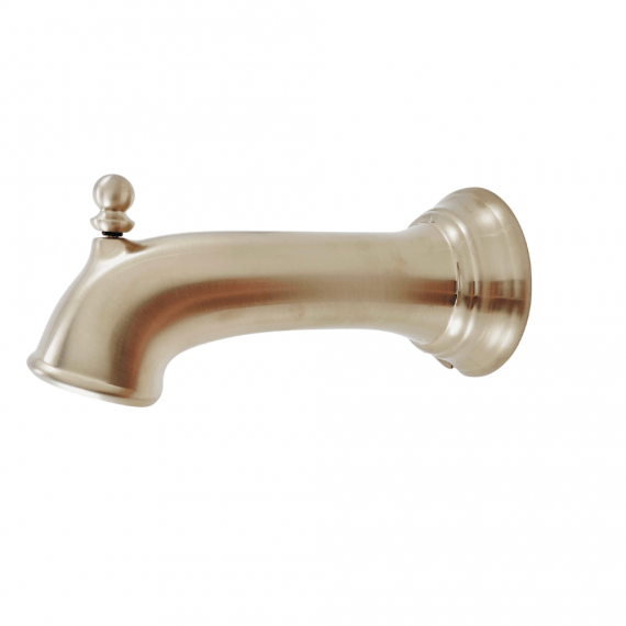MOEN 3857BN Diverter Tub Spout with Slip Fit Connection in Brushed Nickel