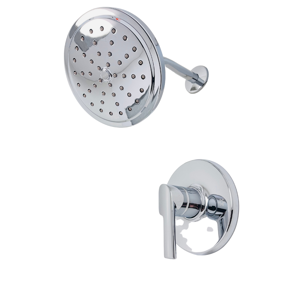 MOEN Doux UTS3202 M-CORE 3-Series 1-Handle Shower Trim Kit in Chrome (Valve Not Included)